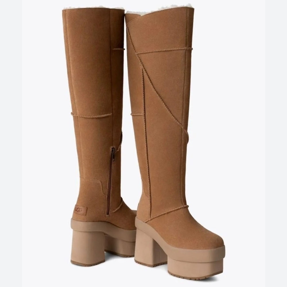 UGG New Heights Platform Over the Knee Boots